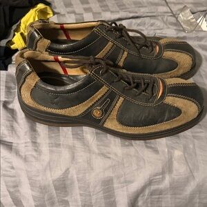 Men's Ecco Casual Leather Sneakers
